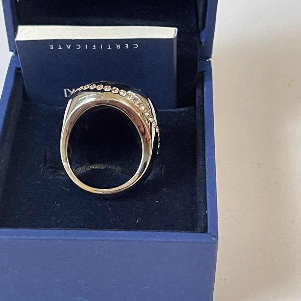Swarovski round sphere ring, size 7,NEW in box - Picture 4 of 6